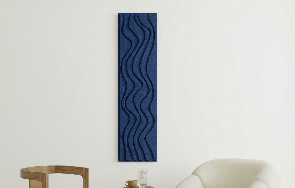 Flow Thin | color: Ocean Blue; frame style: Single / Left