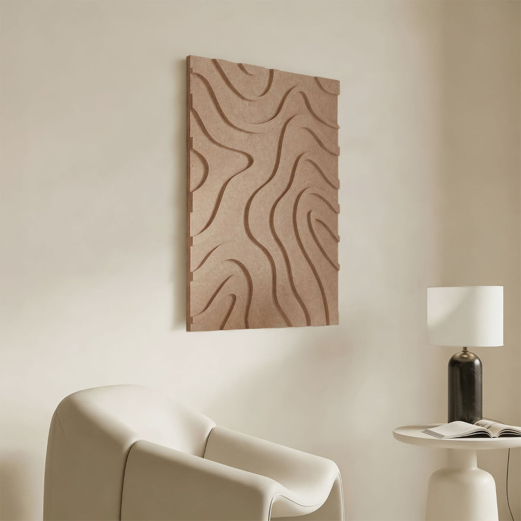 Maris | color: Sahara Beige; Frame style: Single / Right