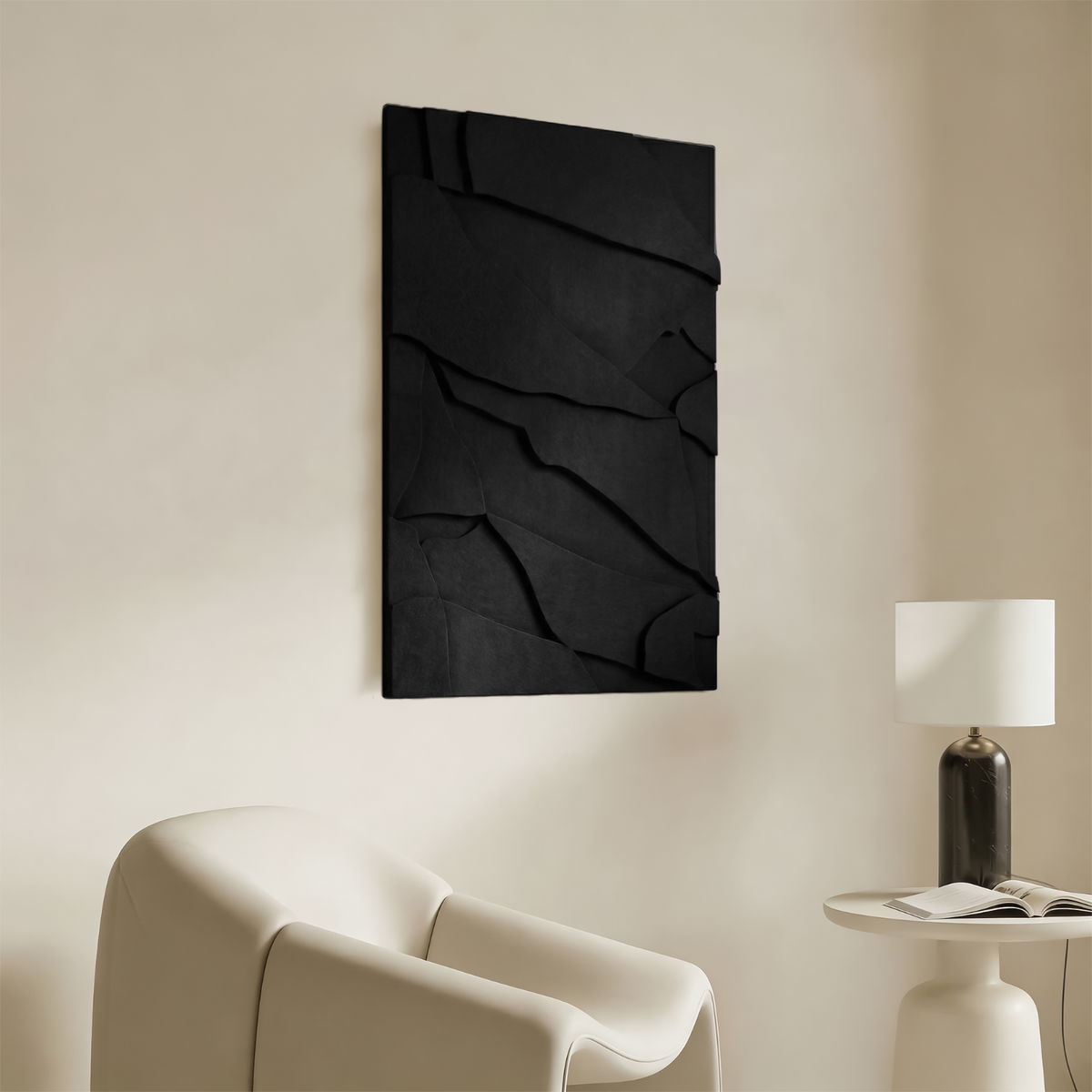 Stone Large | color: Midnight Black