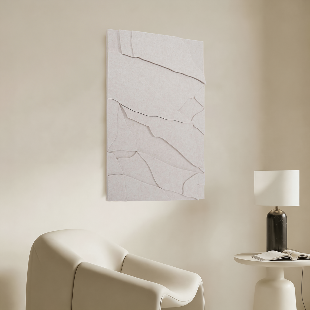 Stone Large | color: Ivory White