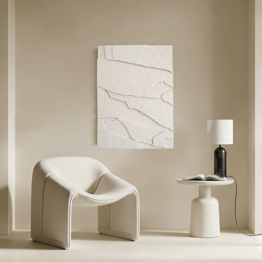 Stone Large | color: Ivory White